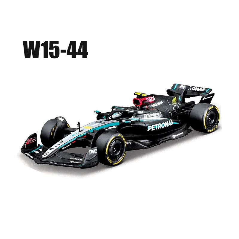 New 2024 B F1 1:43 Bwt Alpine A524 Two Color Blue Pink Alloy Miniature Diecast Model #10 #31 Formula Car Model Toys Gift