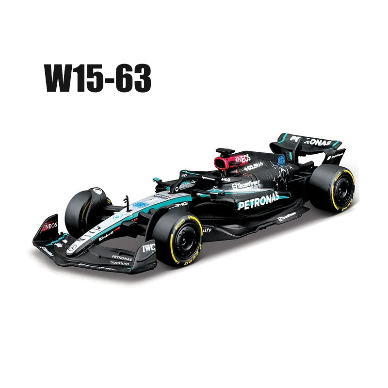 New 2024 B F1 1:43 Bwt Alpine A524 Two Color Blue Pink Alloy Miniature Diecast Model #10 #31 Formula Car Model Toys Gift
