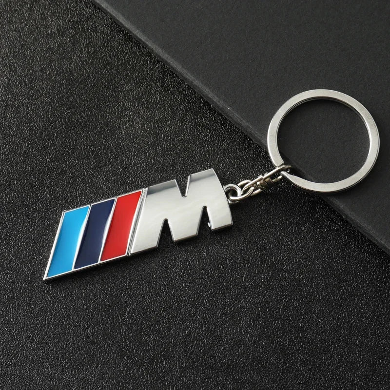 Carbon Metal Key Chain Keyring Car Logo M Keychain for BMW X1 X3 X4 E46 E90 F20 E60 E39 F10 M1 M2 M3 M5 M6 E87 Auto Accessories
