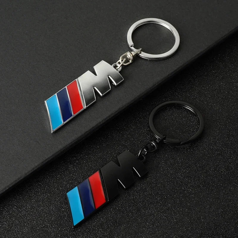 Carbon Metal Key Chain Keyring Car Logo M Keychain for BMW X1 X3 X4 E46 E90 F20 E60 E39 F10 M1 M2 M3 M5 M6 E87 Auto Accessories