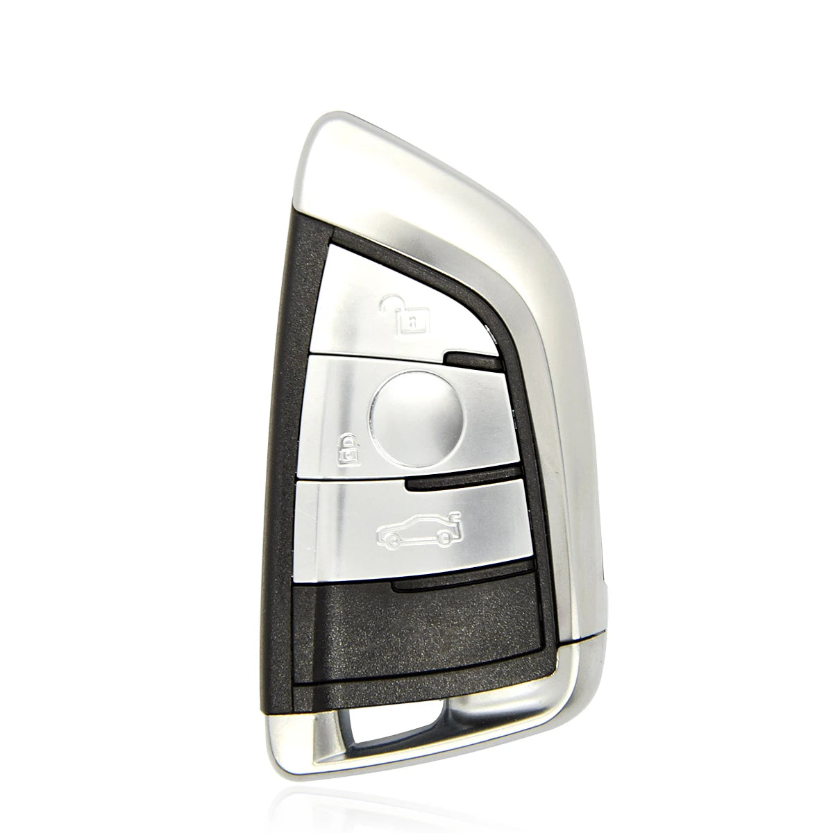 BEST KEY Car Remote Smart Key Case for BMW Knife Card BMW X5 X6 F15 X6 F16 G30 7 Series G11 X1 F48 F39, Fob 3/ 4 Buttons Black