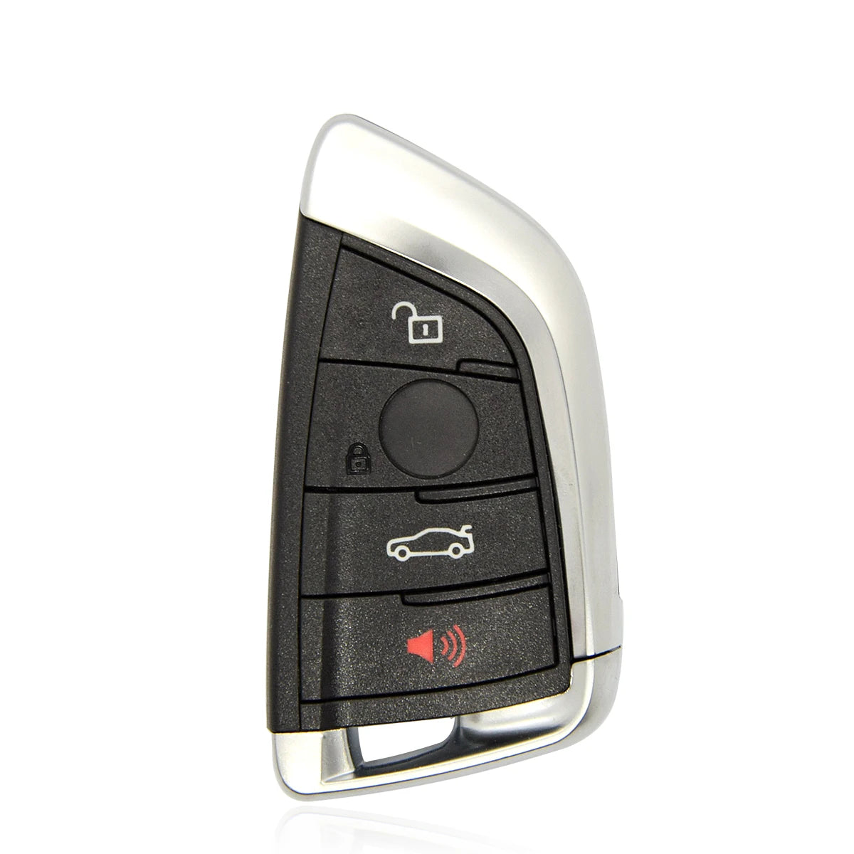 BEST KEY Car Remote Smart Key Case for BMW Knife Card BMW X5 X6 F15 X6 F16 G30 7 Series G11 X1 F48 F39, Fob 3/ 4 Buttons Black