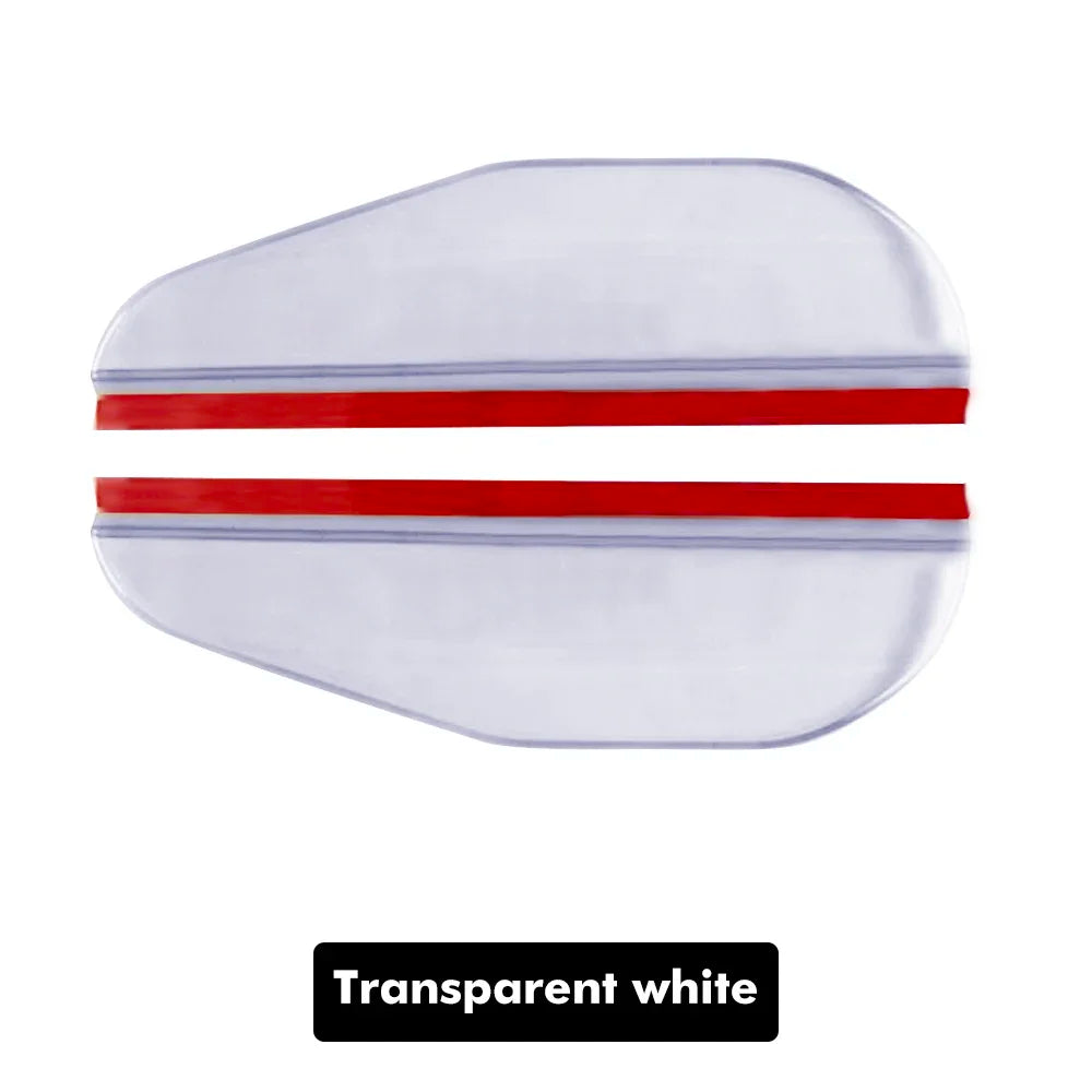 2Pcs Car Rearview Mirror Rain Eyebrow Carbon Fiber Sun Visor Shade Cover Protector Car Mirror Accessories Rainproof Blades