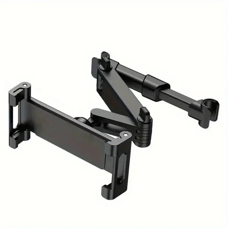 Telescopic Car Rear Pillow Phone Holder Tablet Rotating Holder Car Back Seat Stand Headrest Bracket Universal Holder Accessories
