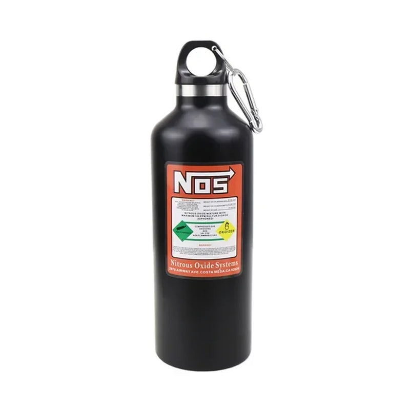 Car Insulation Cup NOS Nitrogen Cylinder Vacuum Stainless Steel Kettle 500 Ml Capacity Travel Sports Bottle Water Cup Ornaments